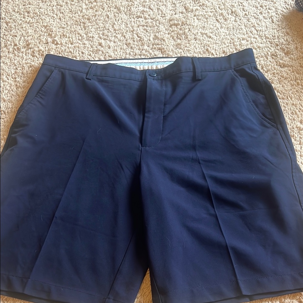 FootJoy Blue Flat Front golf Shorts